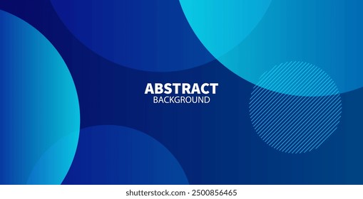 Blue geometric abstract background. Dynamic shapes composition. Vector eps10 