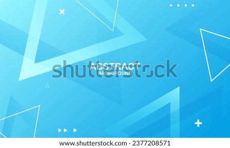 Blue geometric abstract background. Eps10 vector