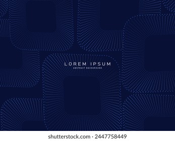 Blue geometric abstract background. Minimal geometric. Trendy gradient shape design. Modern futuristic graphics. Suitable for banners, brochures, business, pamphlets, posters, websites, etc.