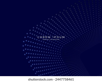 Blue geometric abstract background. Minimal geometric. Trendy gradient shape design. Modern futuristic graphics. Suitable for banners, brochures, business, pamphlets, posters, websites, etc.