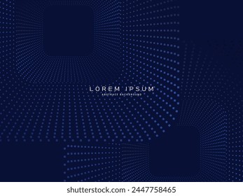 Blue geometric abstract background. Minimal geometric. Trendy gradient shape design. Modern futuristic graphics. Suitable for banners, brochures, business, pamphlets, posters, websites, etc.