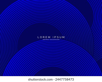 Blue geometric abstract background. Minimal geometric. Trendy gradient shape design. Modern futuristic graphics. Suitable for banners, brochures, business, pamphlets, posters, websites, etc.