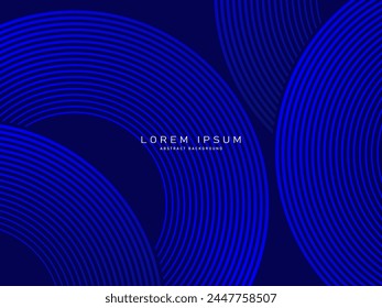 Blue geometric abstract background. Minimal geometric. Trendy gradient shape design. Modern futuristic graphics. Suitable for banners, brochures, business, pamphlets, posters, websites, etc.