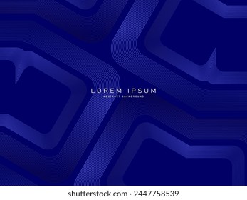 Fondo abstracto geométrico azul. Mínimo geométrico. Diseño moderno de la forma del degradado. Gráficos futuristas modernos. Adecuado para Anuncios, folletos, negocios, Panfletos, carteles, Sitios web, etc.