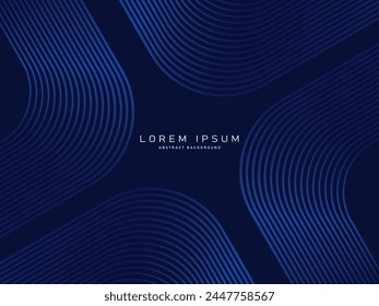 Blue geometric abstract background. Minimal geometric. Trendy gradient shape design. Modern futuristic graphics. Suitable for banners, brochures, business, pamphlets, posters, websites, etc.