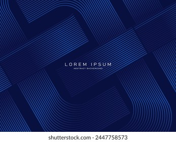 Blue geometric abstract background. Minimal geometric. Trendy gradient shape design. Modern futuristic graphics. Suitable for banners, brochures, business, pamphlets, posters, websites, etc.