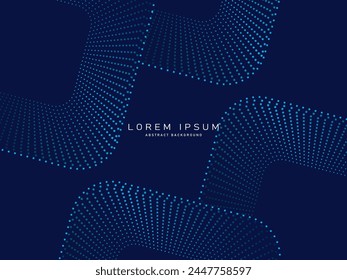 Blue geometric abstract background. Minimal geometric. Trendy gradient shape design. Modern futuristic graphics. Suitable for banners, brochures, business, pamphlets, posters, websites, etc.