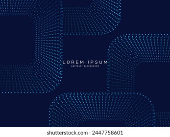 Blue geometric abstract background. Minimal geometric. Trendy gradient shape design. Modern futuristic graphics. Suitable for banners, brochures, business, pamphlets, posters, websites, etc.