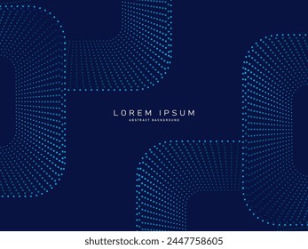 Fondo abstracto geométrico azul. Mínimo geométrico. Diseño moderno de la forma del degradado. Gráficos futuristas modernos. Adecuado para Anuncios, folletos, negocios, Panfletos, carteles, Sitios web, etc.