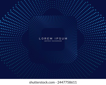 Blue geometric abstract background. Minimal geometric. Trendy gradient shape design. Modern futuristic graphics. Suitable for banners, brochures, business, pamphlets, posters, websites, etc.