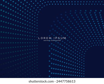 Blue geometric abstract background. Minimal geometric. Trendy gradient shape design. Modern futuristic graphics. Suitable for banners, brochures, business, pamphlets, posters, websites, etc.