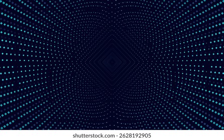 Blue geometric abstract background. Minimal geometric. Trendy gradient shape design. Modern futuristic graphics. Suitable for banners, brochures, business, pamphlets, posters, websites, etc.	