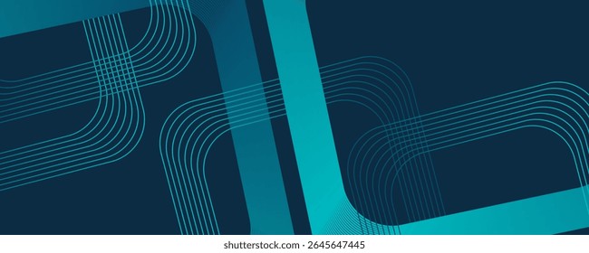 Fondo abstracto geométrico azul. Geométrica mínima. Diseño de moda de la forma del gradiente. Gráfico futurista moderno. Traje para el Anuncio, folleto, negocio. Ilustración vectorial