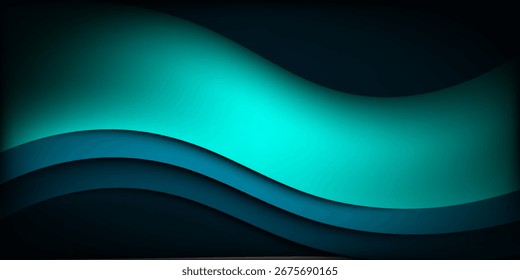 Blue Geometric Abstract Background. Modern creative trendy design