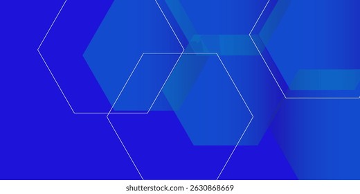 Blue geometric abstract background with overlap layer. Modern rounded square shapes creative design. Futuristic concept. Suit for cover, banner, brochure, business, header, website, presentation