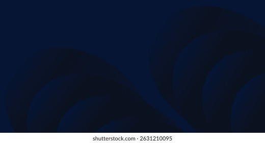 Blue geometric abstract background overlap layer on bright space with lines effect decoration. Modern graphic design element circles style concept for banner.