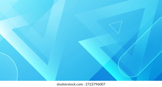 Blauer geometrischer abstrakter Hintergrund mit überlappender Form. Modernes Konzept für Grafikdesign, Hintergrund, Webdesign, Poster, Banner, Buch, Diashow.