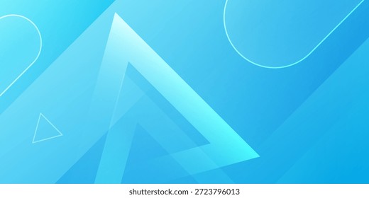 Blauer geometrischer abstrakter Hintergrund mit überlappender Form. Modernes Trenddesign in Vektorgrafik