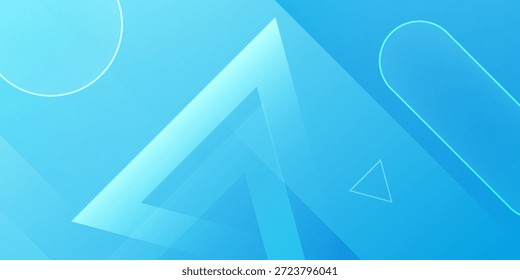 Fondo abstracto geométrico azul con forma superpuesta. Traje para el Anuncio, el Web, el folleto, el panfleto y la presentación