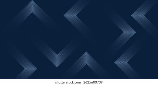 Blue geometric abstract background overlapping layers on bright space with line effect decoration. Circle style concept modern graphic design element for banner, flyer, card. Eps10
