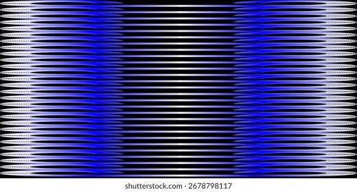 Fondo abstracto geométrico azul Capas superpuestas Fondo abstracto de Vector sin costuras con rayas de Vertical degradadas en azul