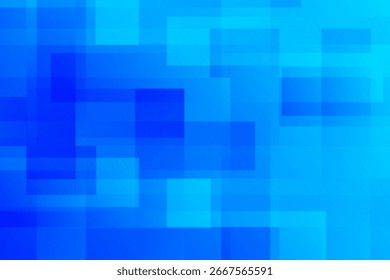 Blue geometric abstract background with overlay shape and line. Vector illustration