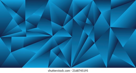 
blue geometric abstract background is suitable for any theme