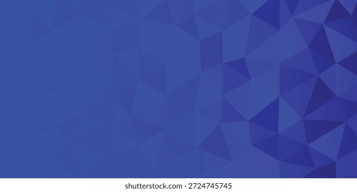 Fondo Abstractas Geométrico Azul Con Triángulos Y Patrón De Polígono Para Proyectos De Tecnología Y Diseño