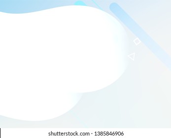 Blue geometric abstract background. Abstract vector background 