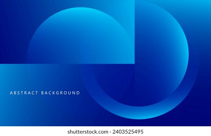 Blue geometric abstract background. Vector illustration