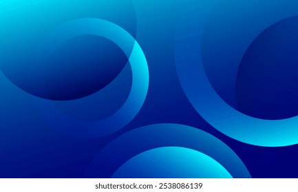 Blue geometric abstract background. Vector illustration