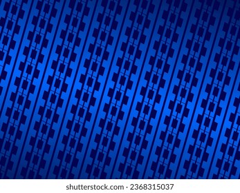 Blue geometric abstract elegant template. Luxury style background. Illustration.