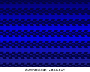 Blue geometric abstract elegant template. Luxury style background. Illustration.