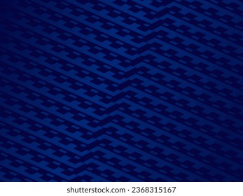 Plantilla elegante geométrica abstracta azul. El entorno de lujo. Ilustración.
