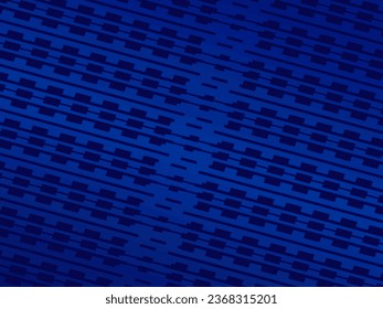 Blue geometric abstract elegant template. Luxury style background. Illustration.