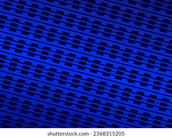 Blue geometric abstract elegant template. Luxury style background. Illustration.