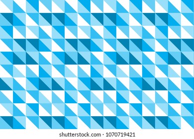 Blue geometric abstract pattern background vector design.