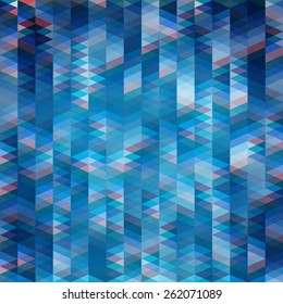 Blue geometric background