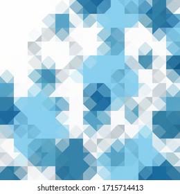 blue geometric background. abstract design