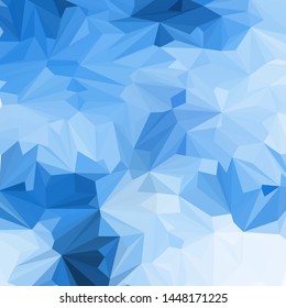 blue geometric background. abstract vector illustration triangular design. polygonal style