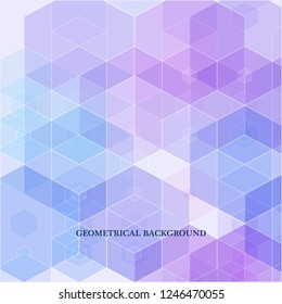 
Blue geometric background. Abstract background for your design.