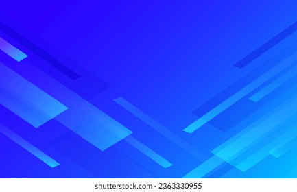 Fondo geométrico azul. Composición dinámica de formas. Ilustración del vector