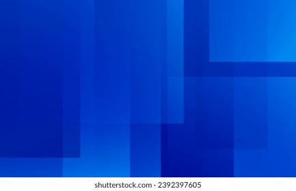 Blue geometric background. Dynamic shapes composition. Vector illustration	