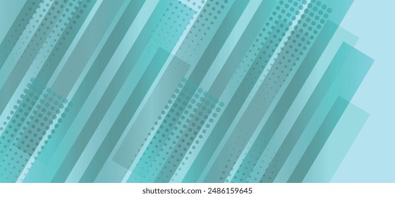 fondo geométrico azul. Formas dinámicas con líneas. Fondo abstracto azul claro, Ilustración vectorial