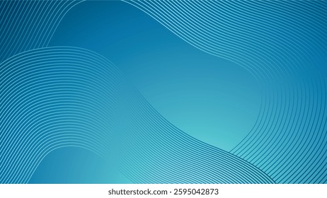 Blue geometric background. Dynamic shapes composition for cover, presentation, banner, invitations and more. Vector illustration
