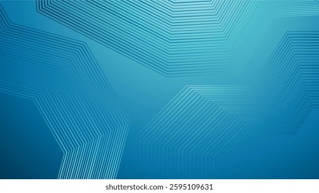 Blue geometric background. Dynamic shapes composition for cover, presentation, banner, invitations and more. Vector illustration
