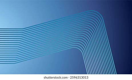 Blue geometric background. Dynamic shapes composition for cover, presentation, banner, invitations and more. Vector illustration
