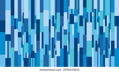 Blue geometric background. Dynamic shapes composition for cover, presentation, banner, invitations and more. Vector illustration
