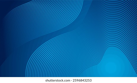 Blue geometric background. Dynamic shapes composition for cover, presentation, banner, invitations and more. Vector illustration
