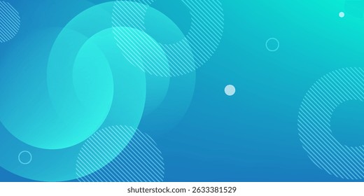 Fondo geométrico azul. Composición de Formas dinámicas. Ilustración vectorial